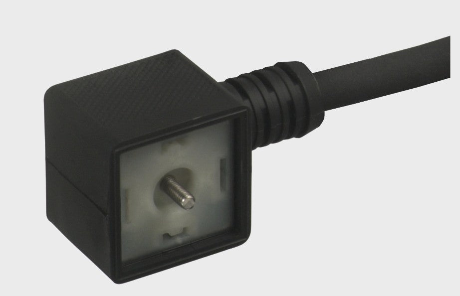 5J6K4-000-US0A - Canfield Din Form A Connector with 20' Cable for ASCO SC8210G100 and SC8210G004 Solenoid Valves